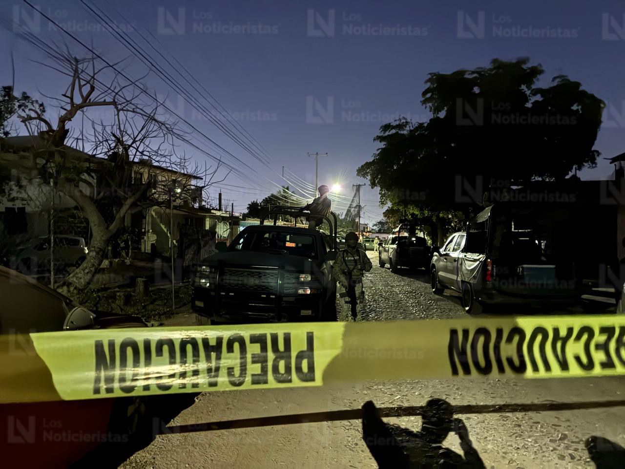Ejército realiza despliegue en el sitio del ataque armado