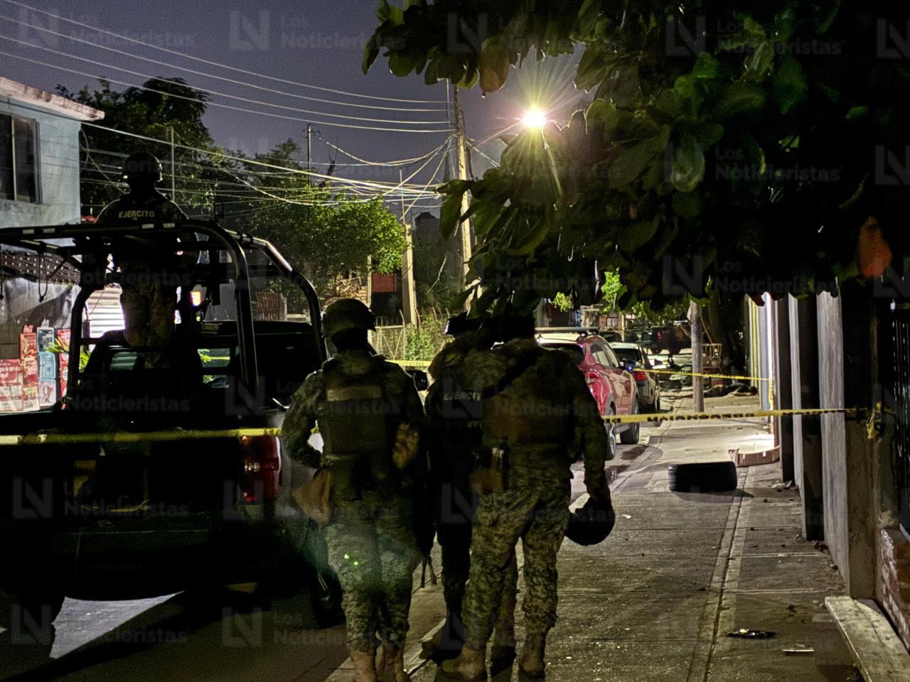 Ejército realiza despliegue en el sitio del ataque armado