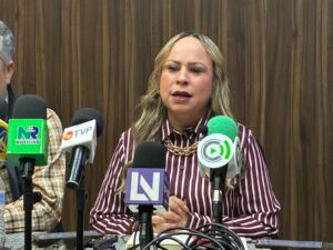 Presidenta de la Asociación Mexicana de Mujeres Jefas de Empresa de Los Mochis, Dulce María Ruiz