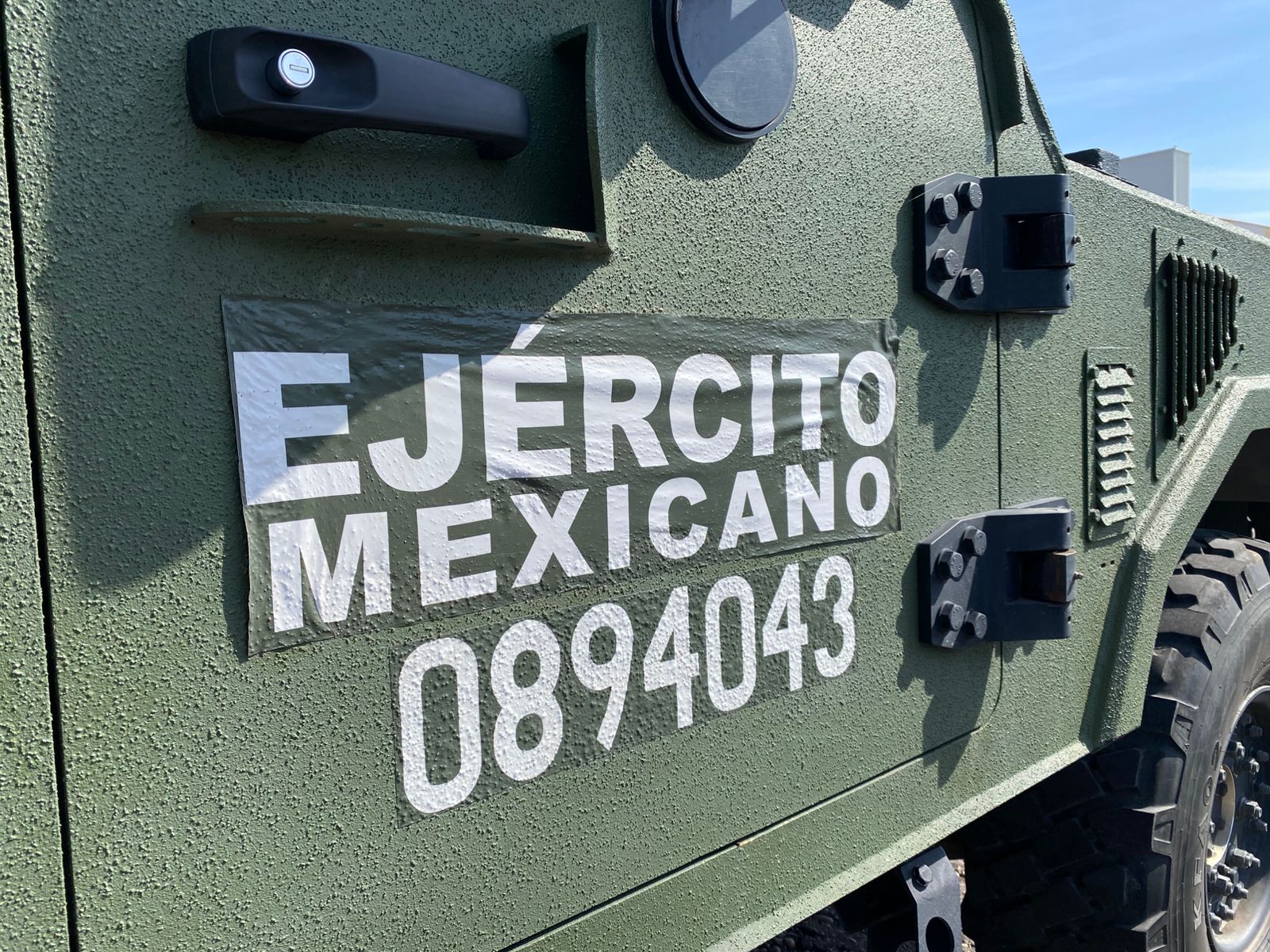 Ejército realiza paseo dominical en la Base Aérea Milltar #10, en Culiacán