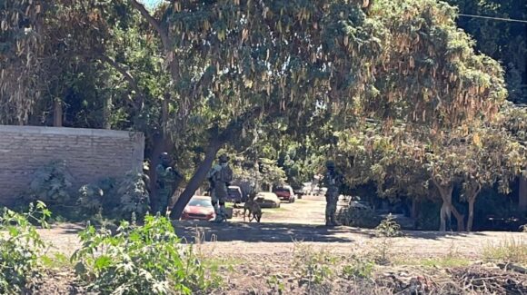 Por segundo día consecutivo, Ejército Mexicano realiza recorridos de vigilancia en Guasave, Sinaloa
