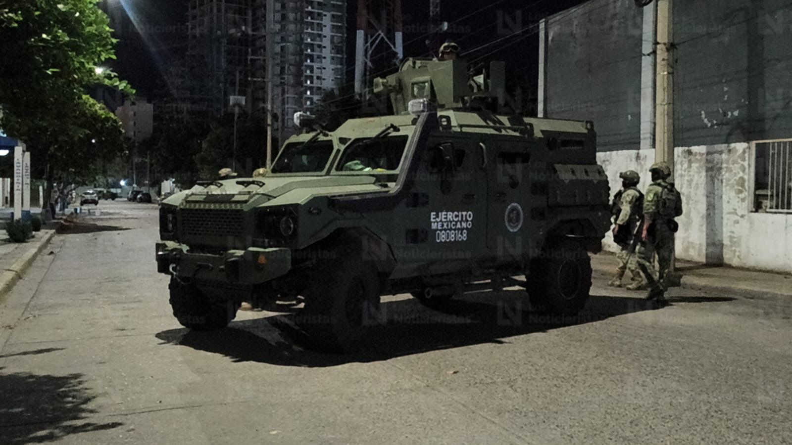 Ejército refuerza vigilancia en las instalaciones del Semefo en Mazatlán, Sin.