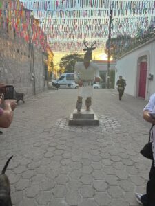 Turistas en El Fuerte