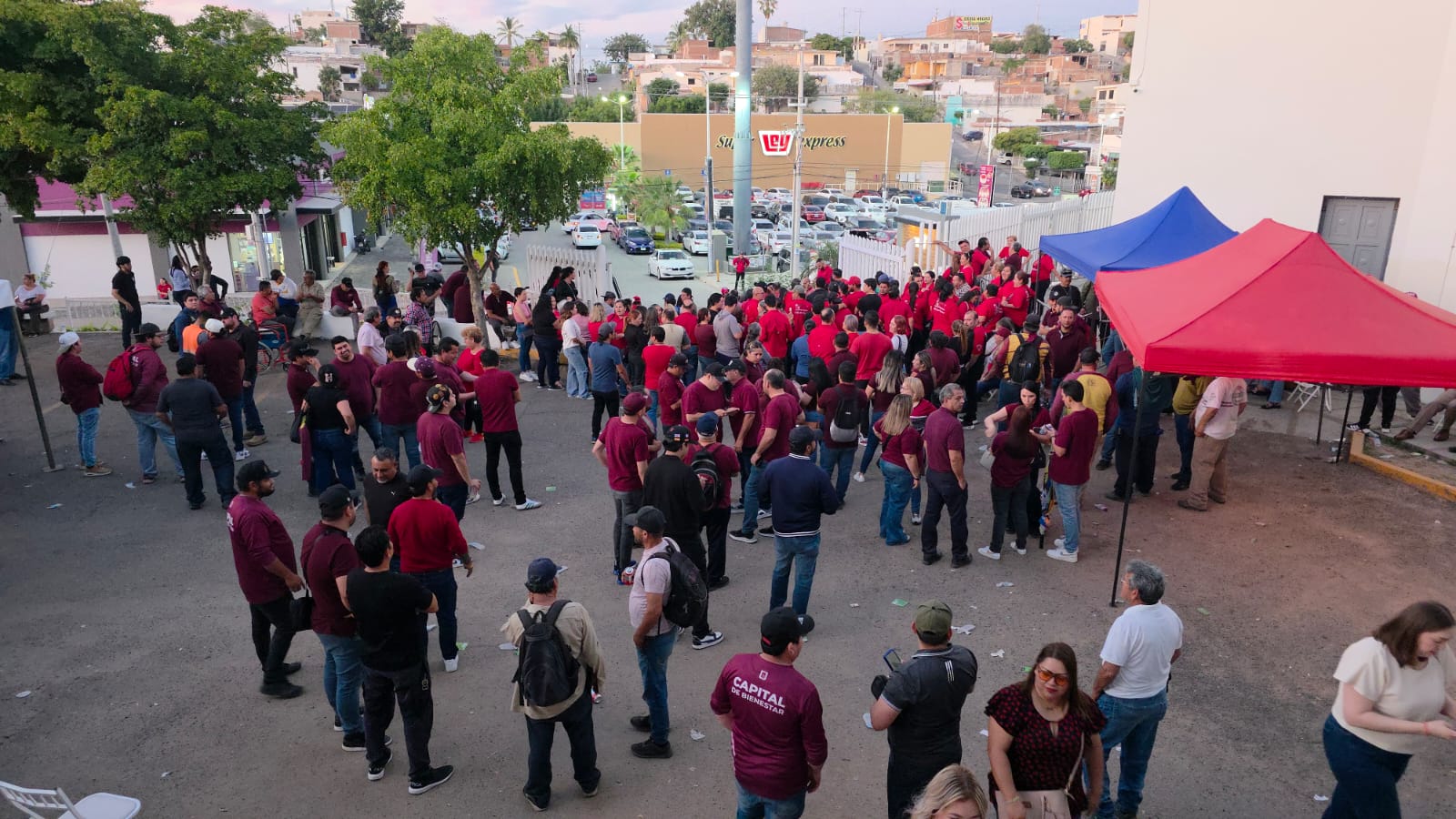 Jornada de elección del Stasac en Culiacán