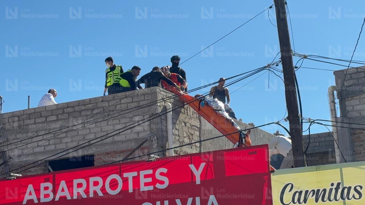 Se electrocuta albañil en una construcción en Los Mochis