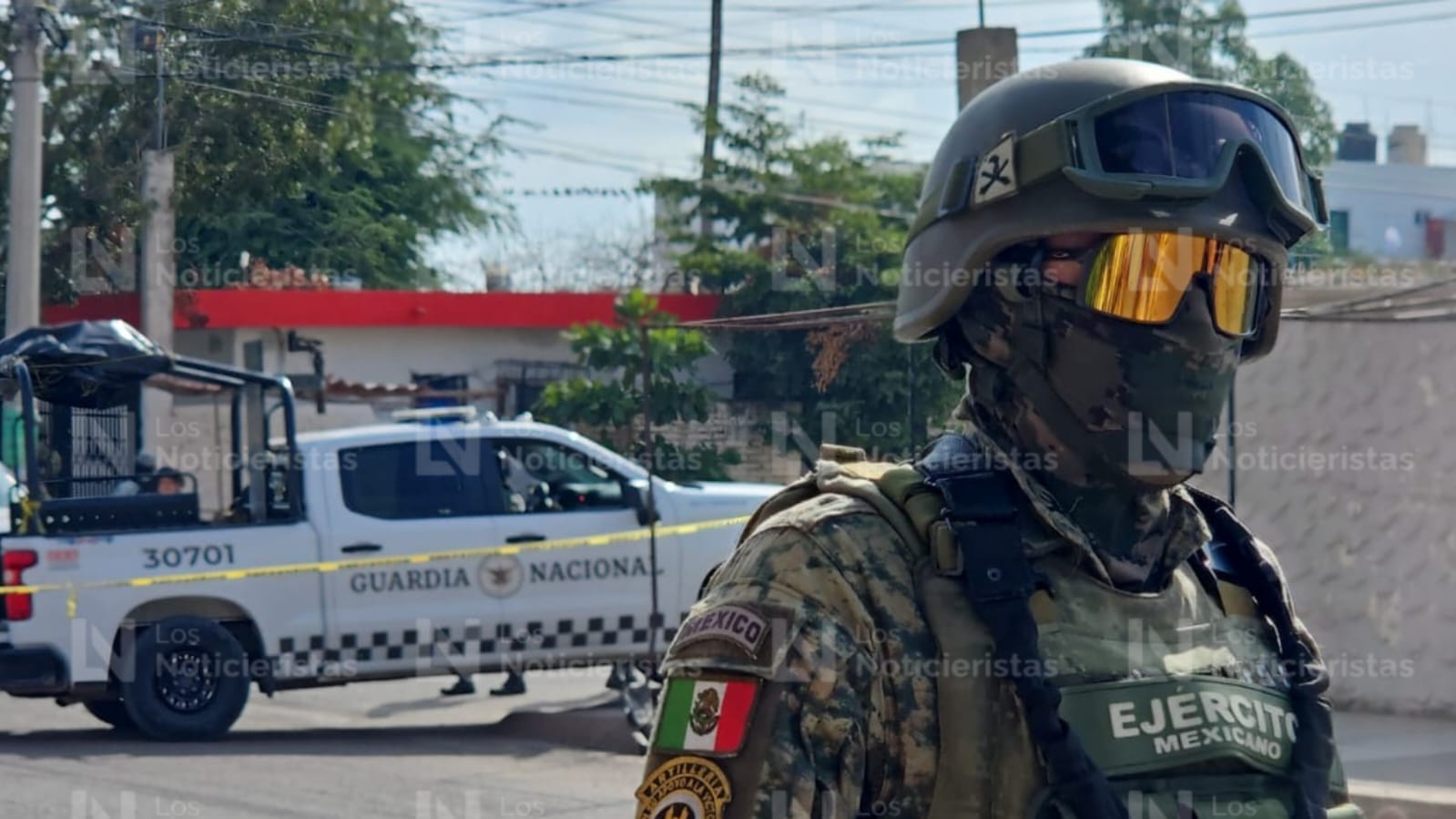 elementos del ejercito fueron los primeros en llegar a la escena del crimen