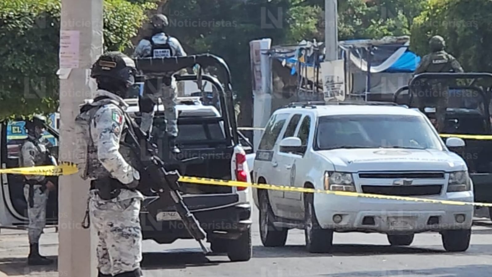 elementos del ejercito fueron los primeros en llegar a la escena del crimen