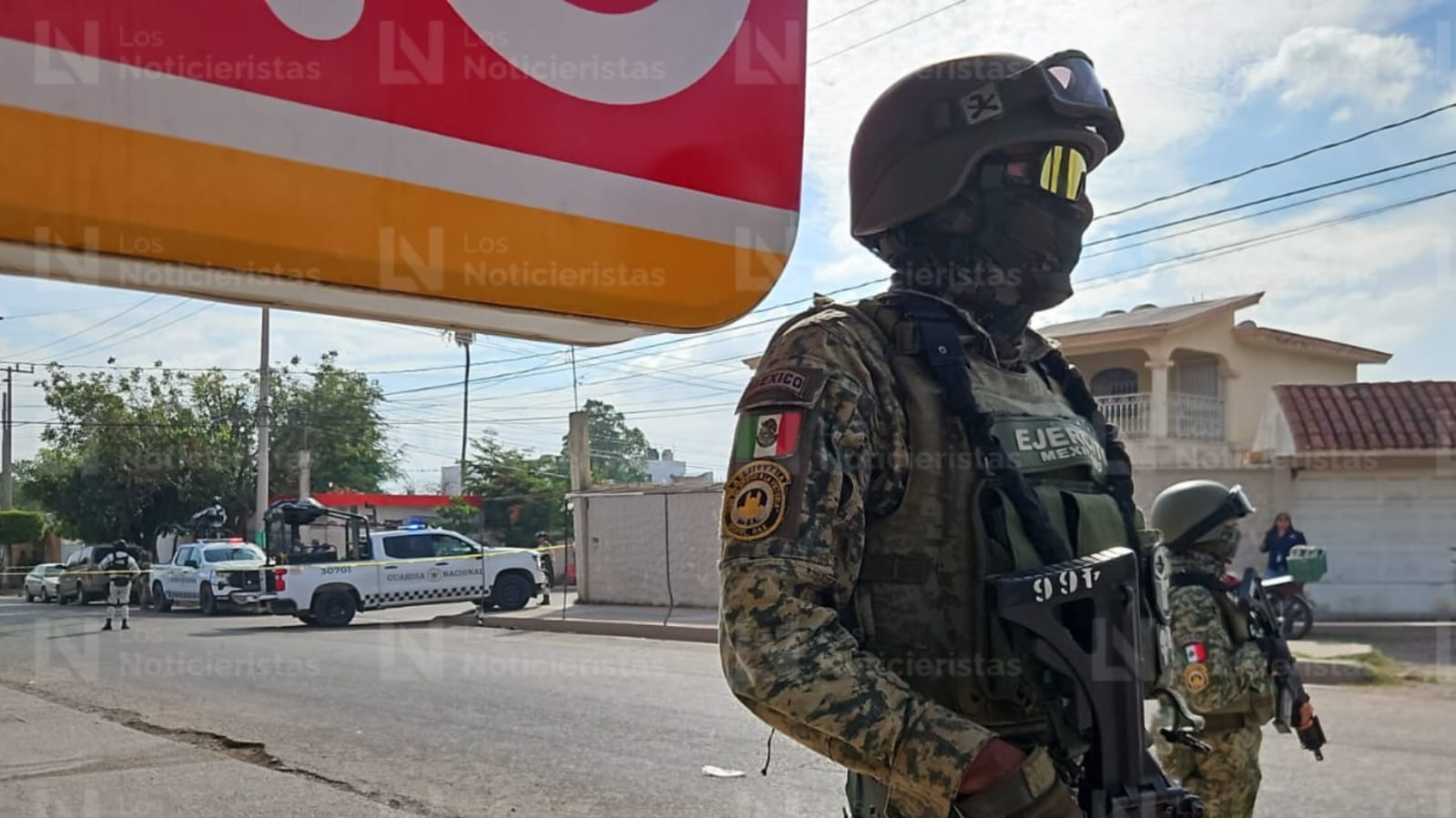 elementos del ejercito fueron los primeros en llegar a la escena del crimen