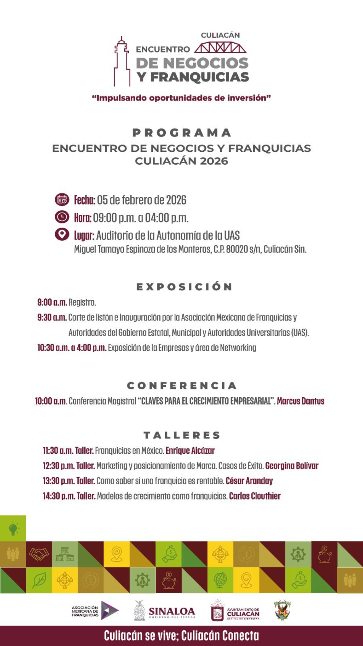 Encuentro de Negocios y Franquicias Culiacán