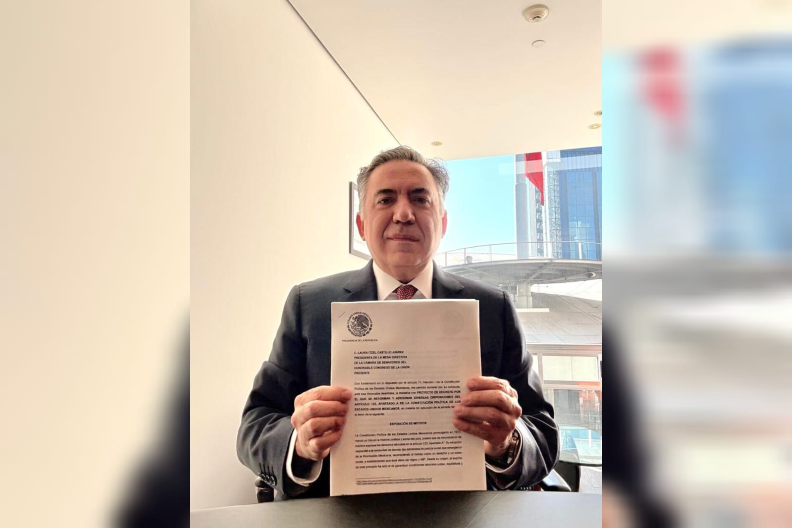 Senador por Sinaloa, Enrique Inzunza Cázares