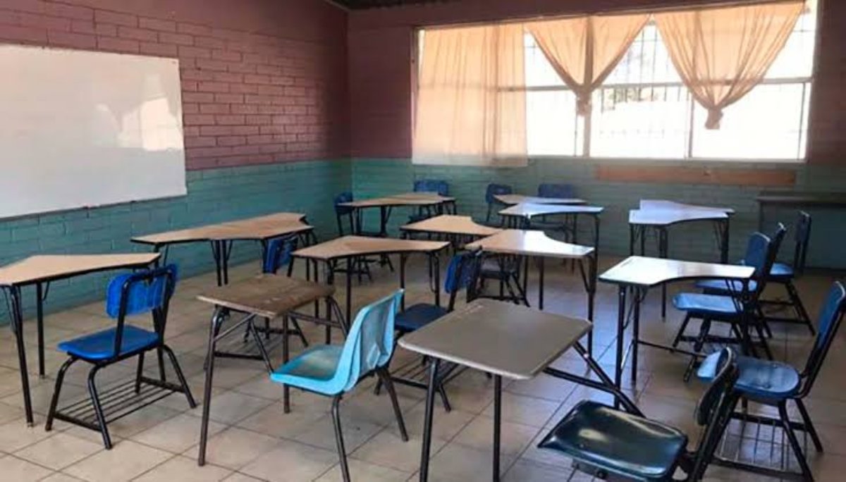 Salón de clases vacío