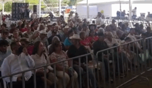Esperan en San Ignacio a la presidenta Claudia Sheinbaum