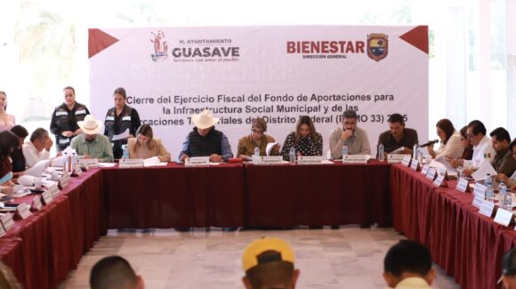 El FAIS-Ramo 33 2025 cierra con presupuesto de 110 mdp, en Guasave, Sinaloa