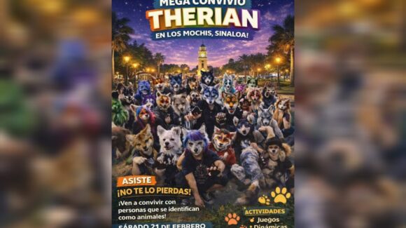 En redes sociales anuncian megaconvivio “Therian” en Los Mochis; como sede la plazuela 27 de Septiembre
