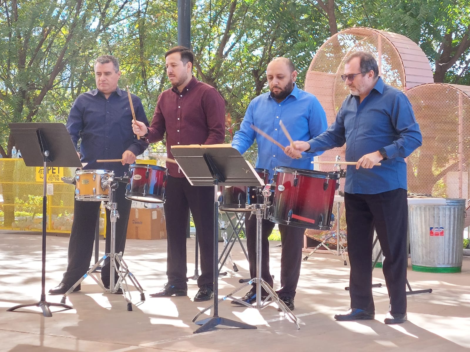 UPES Guamúchil vibra al ritmo de la percusión con el grupo SAFA