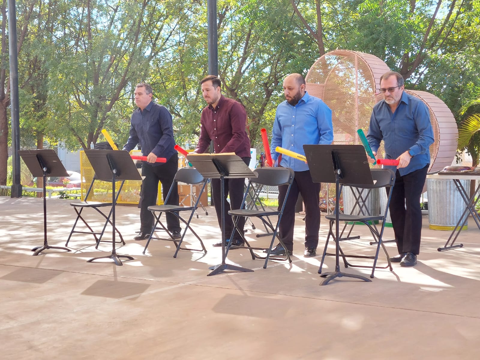 UPES Guamúchil vibra al ritmo de la percusión con el grupo SAFA