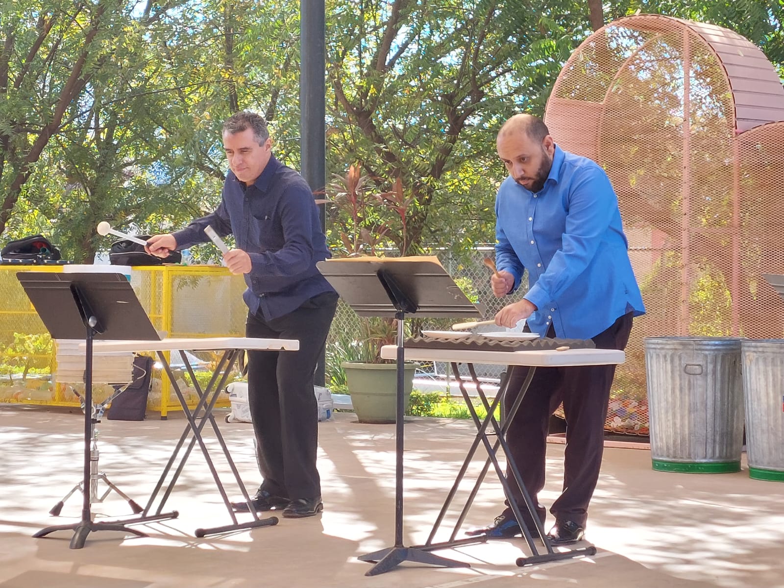 UPES Guamúchil vibra al ritmo de la percusión con el grupo SAFA