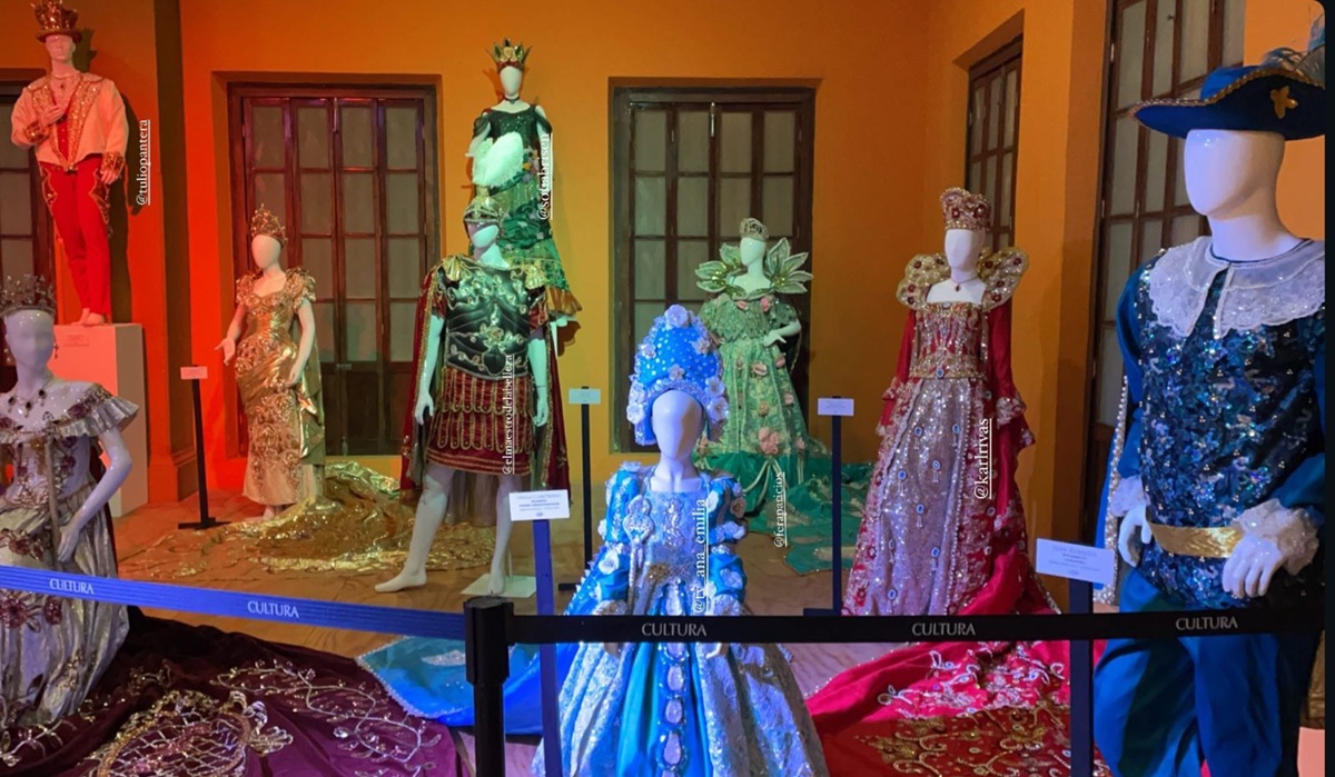 Exposición de vestuario real del Carnaval de Mazatlán