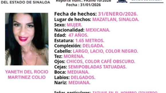 Activan Protocolo Alba por desaparición de mujer en la colonia Flores Magón, en Mazatlán