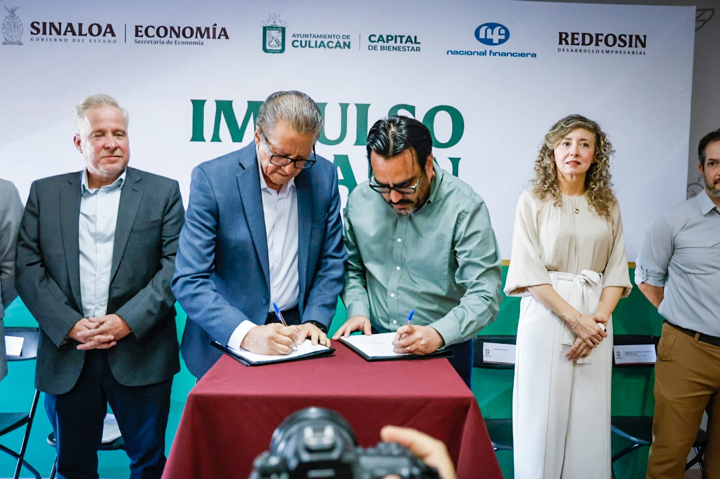Firma de convenio del programa Impulso NAFIN + Estados Sinaloa