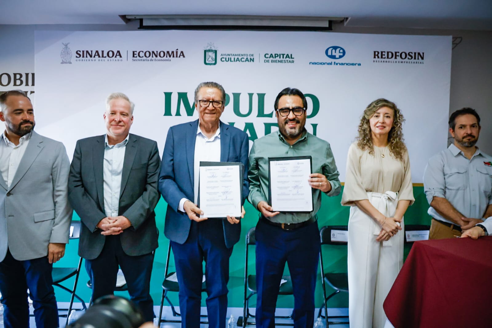 Firma de convenio del programa Impulso NAFIN + Estados Sinaloa