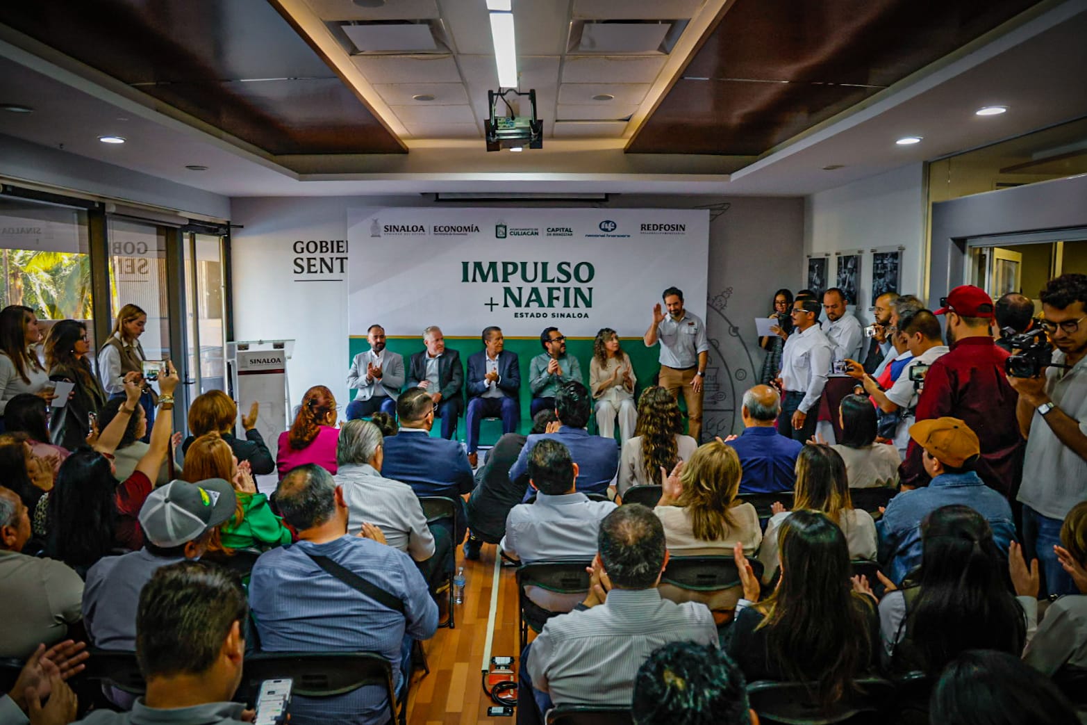 Firma de convenio del programa Impulso NAFIN + Estados Sinaloa