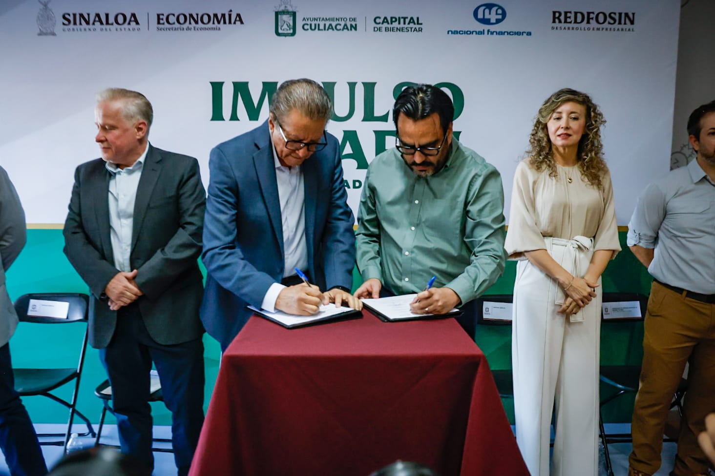 Firma de convenio del programa Impulso NAFIN + Estados Sinaloa