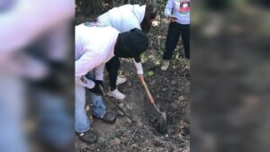 Fosa clandestina con restos humanos al norte de Mazatlán