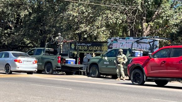 Fuerzas federales realizan recorridos de vigilancia en comunidades de Guasave, Sinaloa