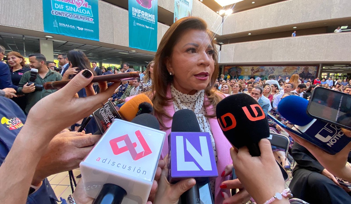 Gloria Himelda Félix Niebla, secretaria de Educación Pública y Cultura en Sinaloa