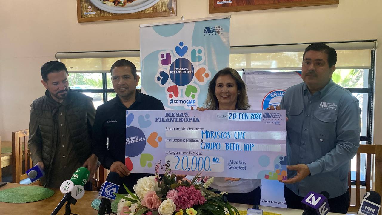 Grupo Beta para niños con Diabetes en Guasave, recibe donativo