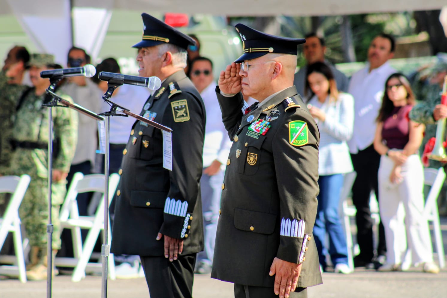 Héctor Ávila Alcocer rinde protesta como comandante de la Tercera Región Militar en Mazatlán
