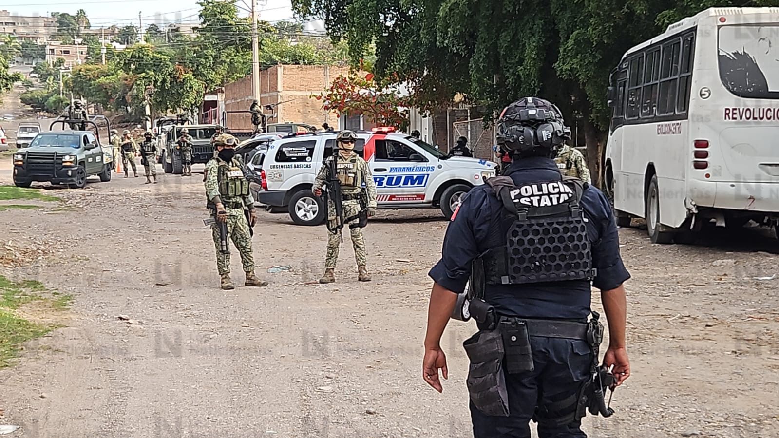 hieren a balazos a un hombre en culiacan