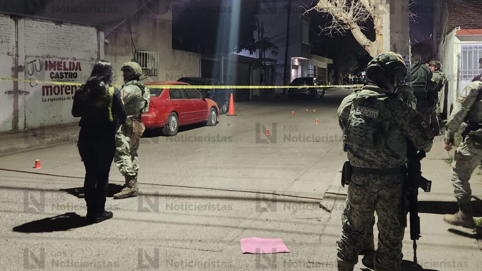 Hombre ejecutado en el fraccionamiento Florida, Culiacán, Sin.