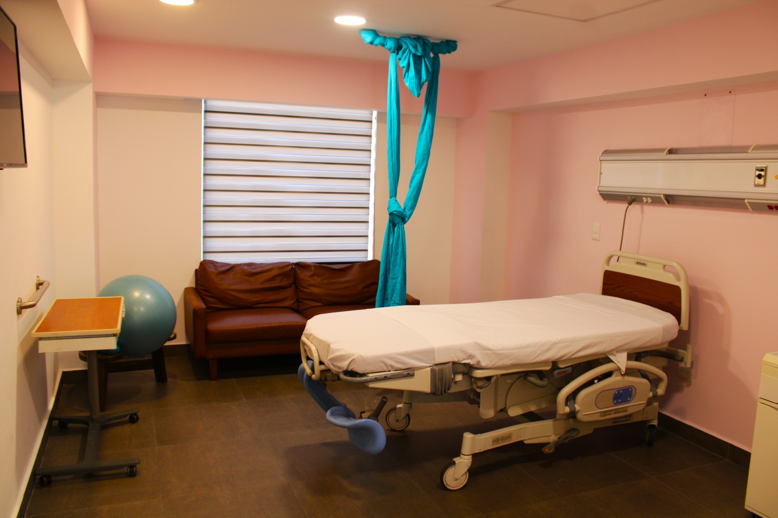 Área de Maternidad del Hospital Médica de la Ciudad en Mazatlán