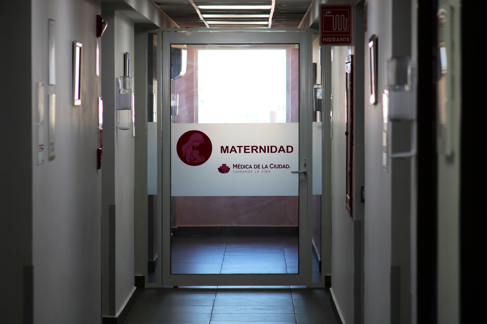 Área de Maternidad del Hospital Médica de la Ciudad en Mazatlán