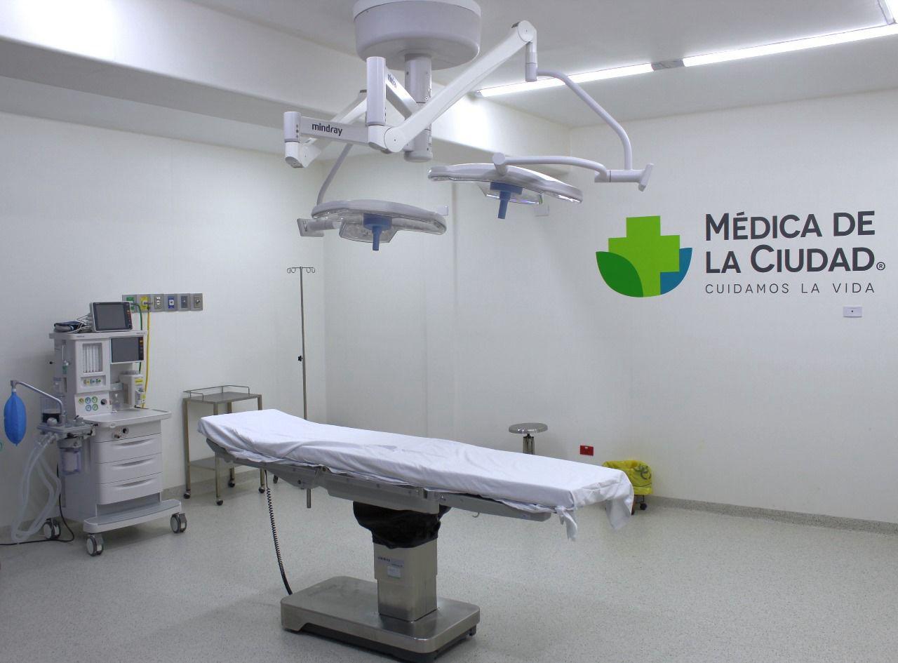 Quirófano del Hospital Médica de la Ciudad en Mazatlán
