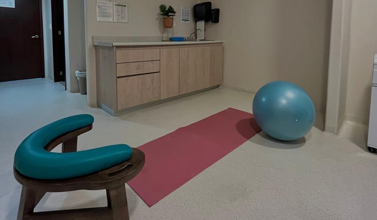 Área de Maternidad del Hospital Médica de la Ciudad en Mazatlán