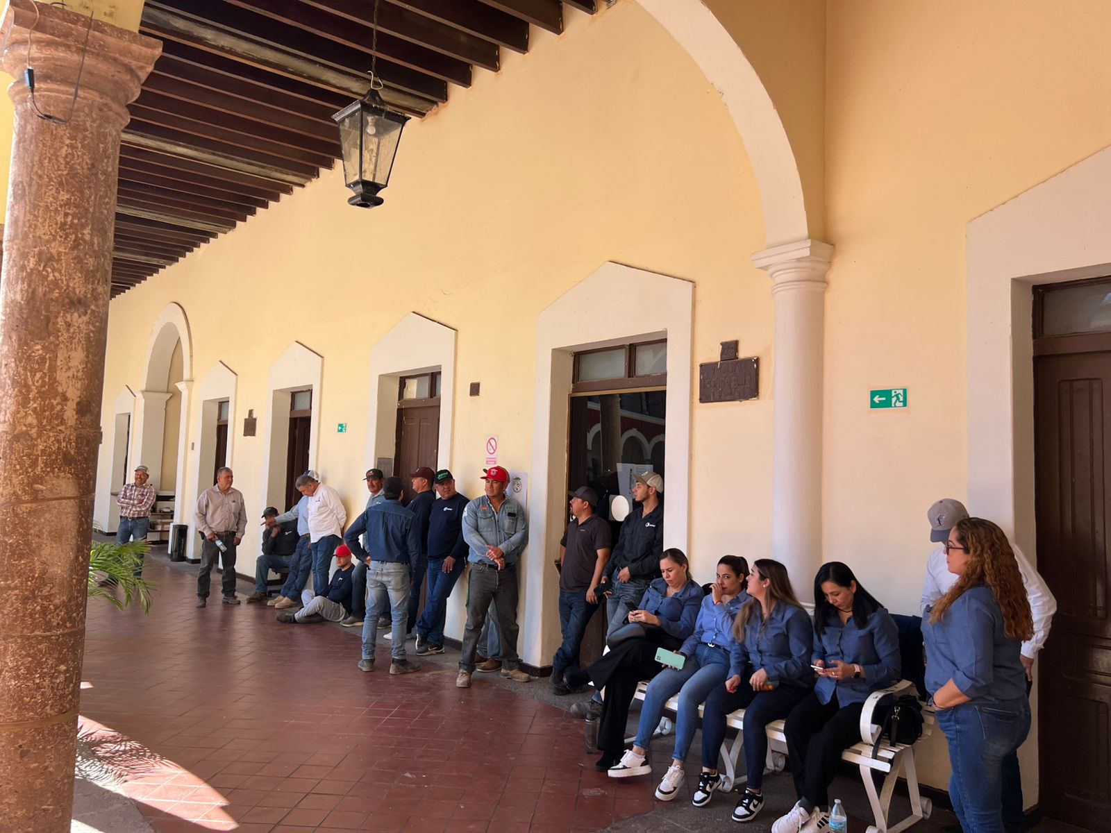Huelga de trabajadores sindicalizados de la Japaf