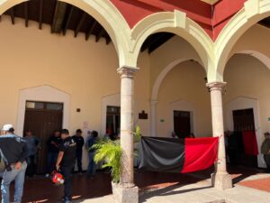 Huelga de trabajadores sindicalizados de la Japaf
