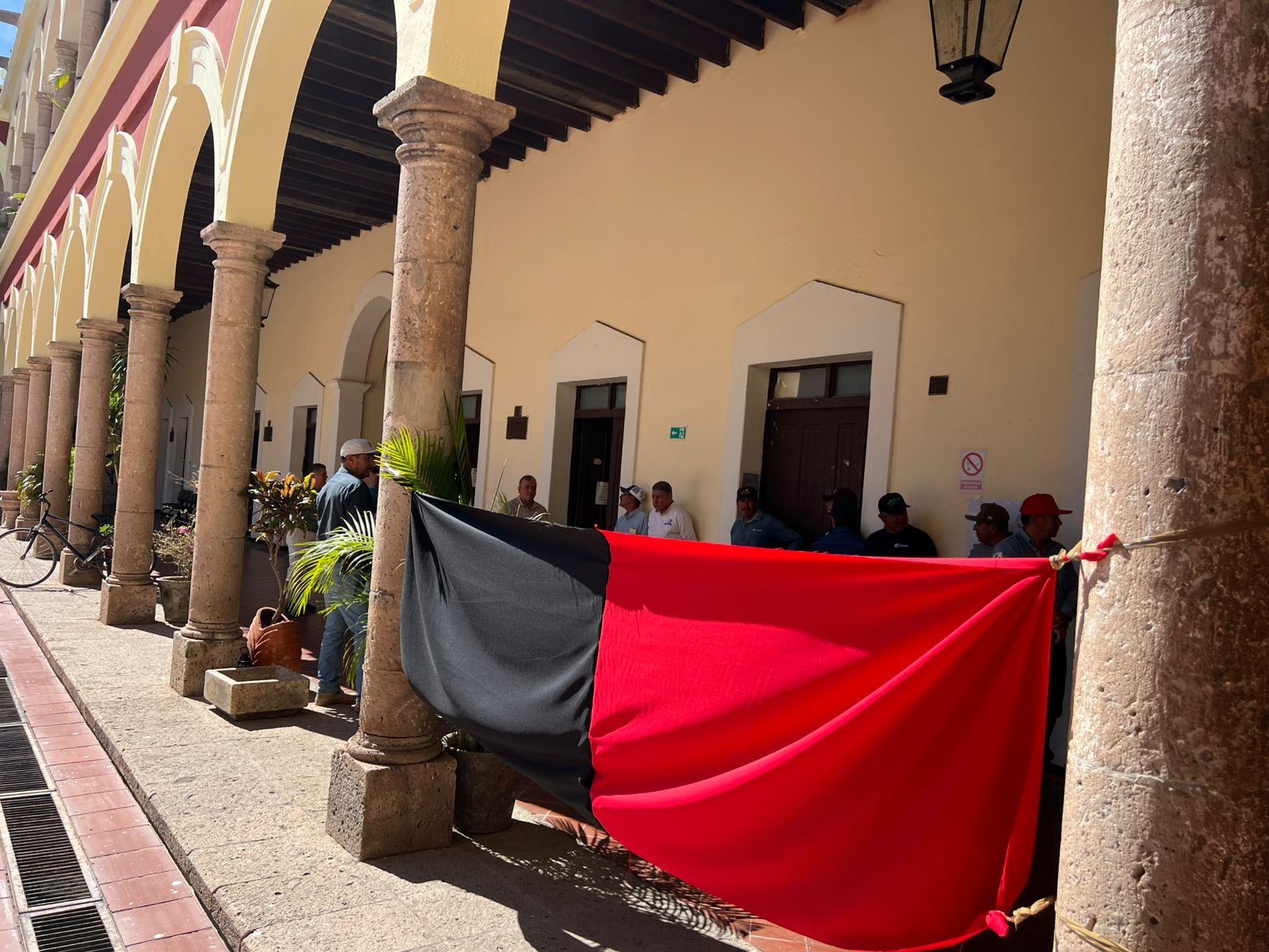 Huelga de trabajadores sindicalizados de la Japaf