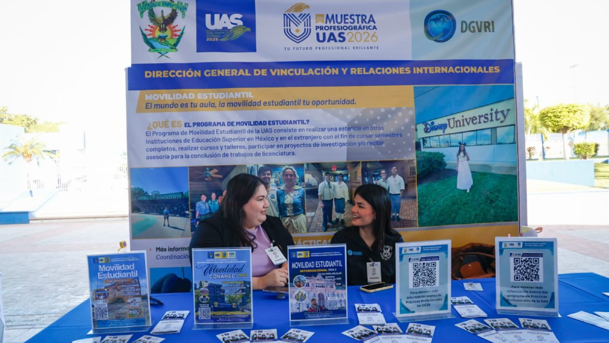 inauguracion de la xx muestra profesiografica uas 2026 muestra