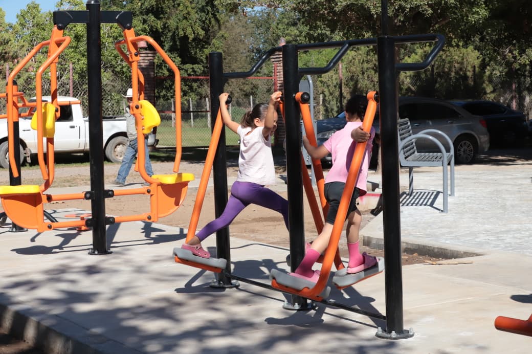 Inauguran parque en Agua Blanca, Guasave, Sinaloa