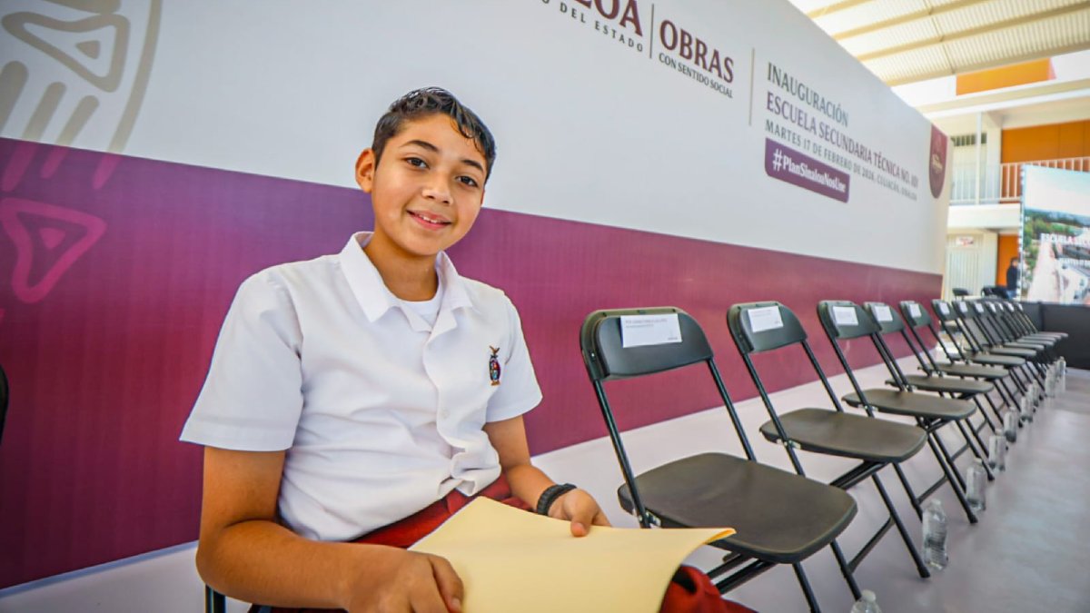 inauguran secundaria tecnica 101 en culiacan sina
