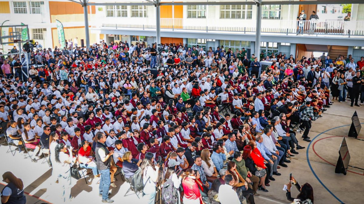 inauguran secundaria tecnica 101 en culiacan sinaloa asistentes
