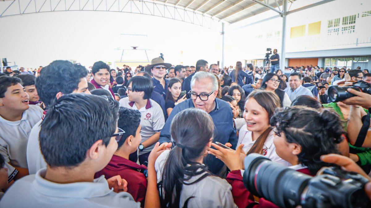 inauguran secundaria tecnica 101 en culiacan sinaloa rocha estudianes