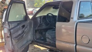 incendio de camioneta en mazatlan sin