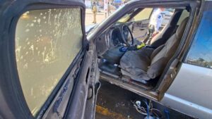 incendio de camioneta en mazatlan sinaloa daños