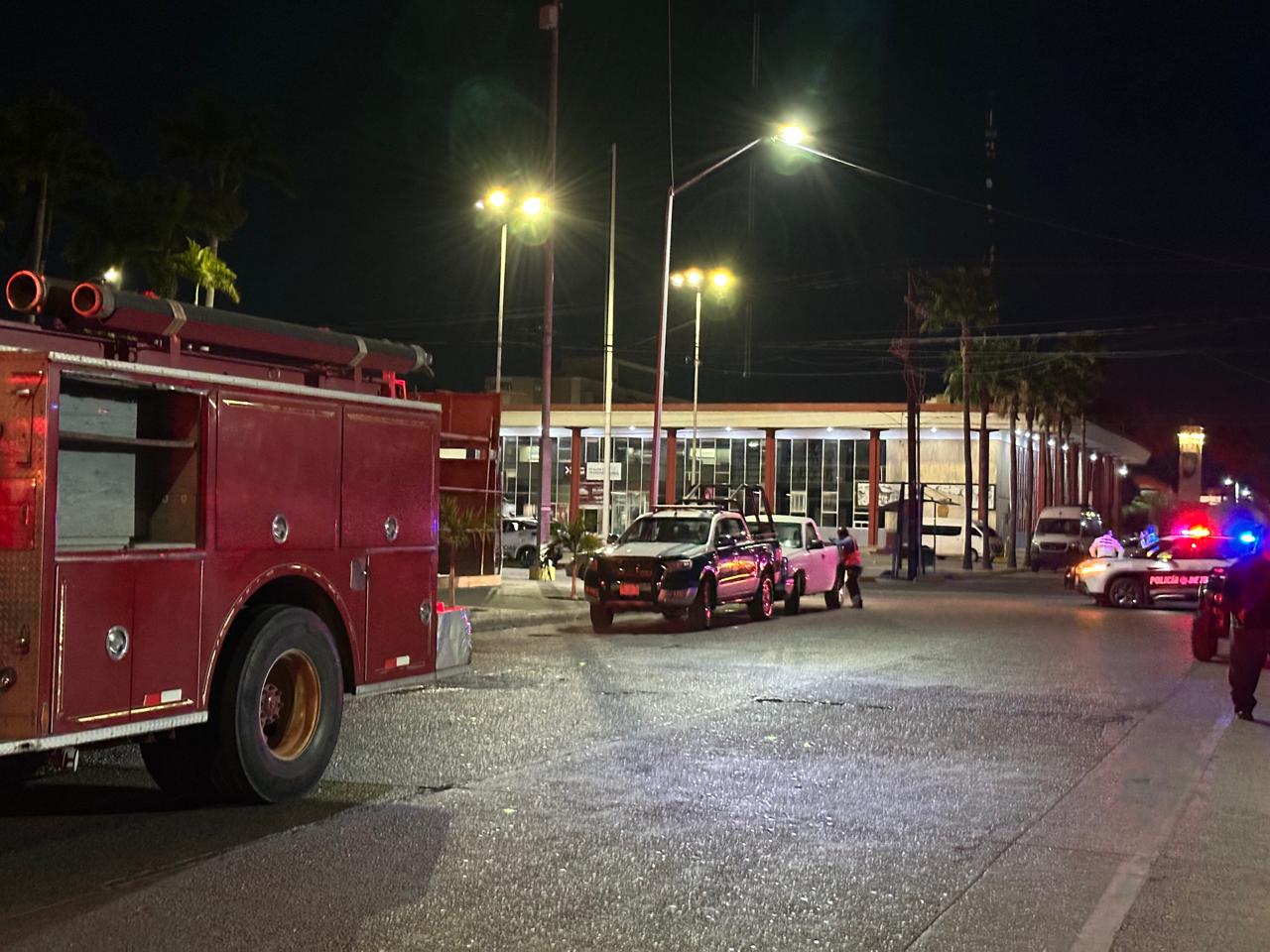 Incendio en hotel de Los Mochis