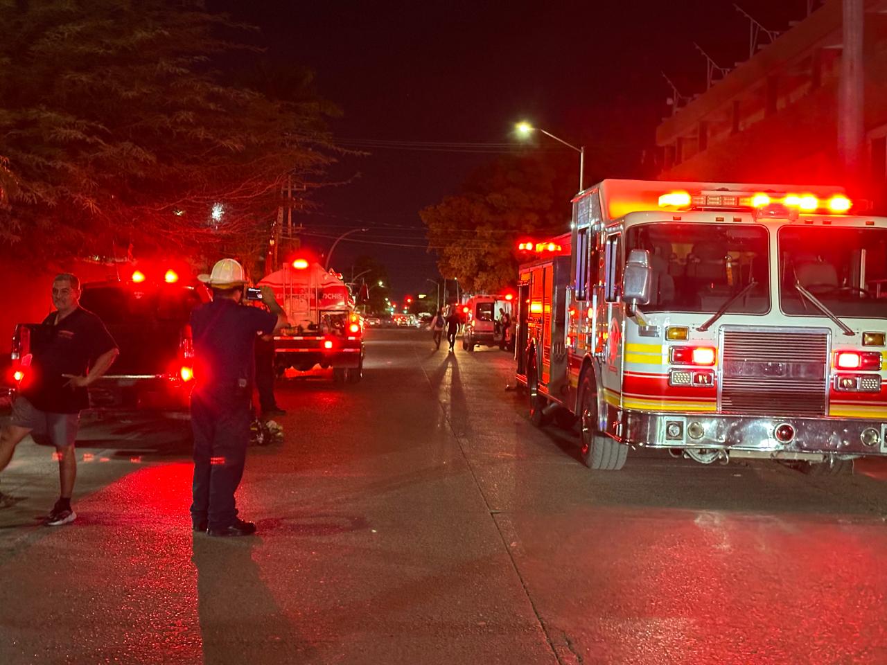 Incendio en hotel de Los Mochis